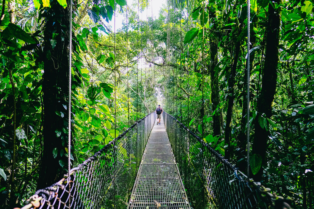 Adventure travel in Costa Rica featuring rainforest hikes, canyoning, and volcano expeditions curated by Outer Experiences