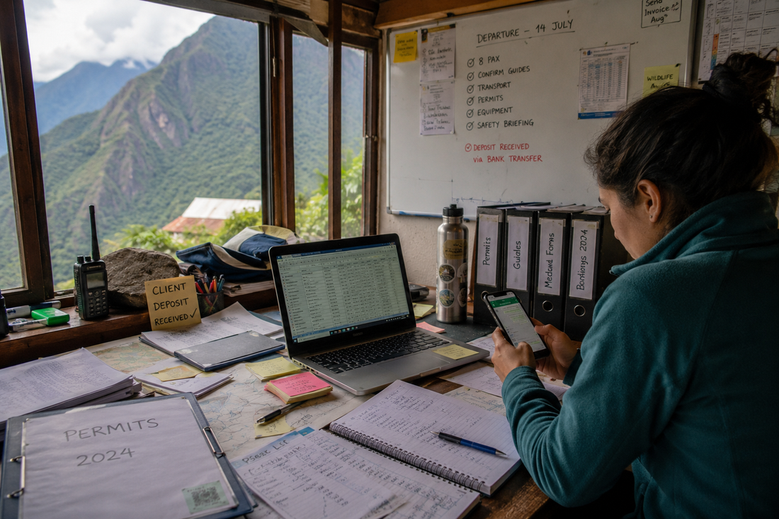 You're running a $100K expedition on a spreadsheet: the Latin American adventure operator's guide to booking and operations software