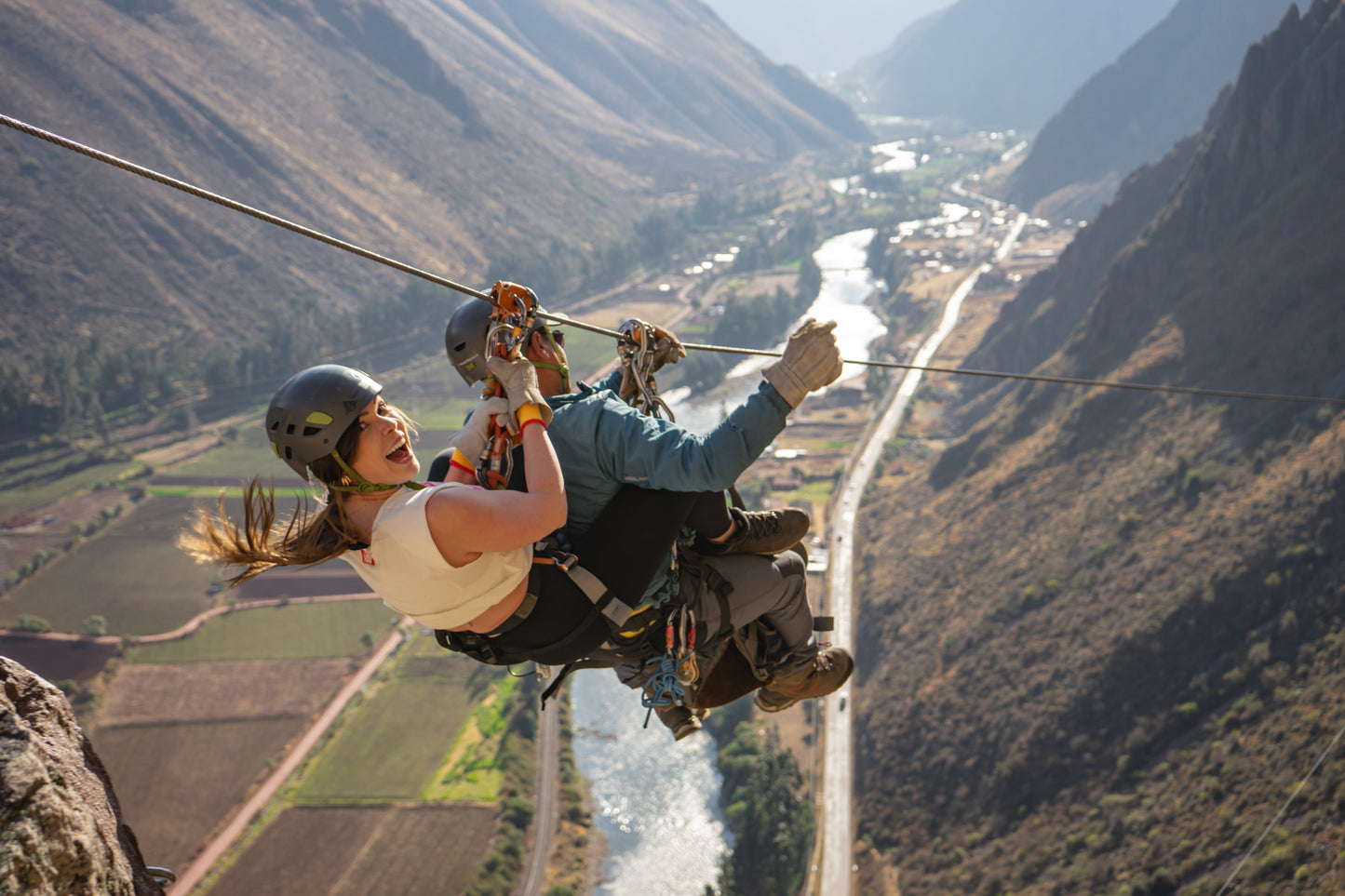 Sleep in a hanging glass pod above Cusco's Sacred Valley